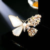 Romantic Purple Zircon Butterfly Brooches for Women Clothes Accessori Bow Dragonfly Ginkgo Leaf Broche Decorativo De Ropa - Image 12