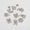 9Pcs/Set Merry Christmas Brooches Santa Claus Sleigh Reindeer Tree Hard Enamel Pins Snowman Snowflake Jingle Bells Badge Xmas - Image 2