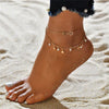 Layered Chain Anklet with Small Charm Details - Image 22