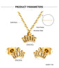 Necklaces Jewelry Sets For Women Girls Stainless Steel Pendant Necklaces And Earrings 2 Pieces Sets Wedding Party Jewelry Gifts - Image 54