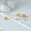 Open Heart Hoop Earrings in Gold Tone or Silver Tone - Image 69