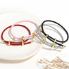Greatera Red Thread String Bracelets for Women Men Stainless Steel Braided Rope Adjustable Charm Bracelet Unisex Jewelry - Image 2