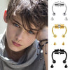 Women Fake Piercing Nose Ring Hoop Septum Non Piercing Nose Clip Rock HipHoop Stainless Steel Magnet Punk Body Jewelry - Image 4