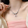 Harajuku Punk Love Heart Rhinestones Gothic Titanium Steel Necklace For Women Cool Girl Party Jewelry Gifts For Friend - Image 9