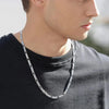 Gold Necklace For Women Men Size 16-30 Inch Jewelry 4mm Figaro Chain Necklaces - Image 6