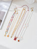 5PCS Charm Bohemian Sea Star Pendant Irregular Gravel Beads Clavicle Chain Women's Necklace Holiday Jewelery Accessories - Image 5