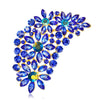 Retro Alloy Crystal Glass Exaggerated Brooch Women's Style Pin Accessories - Image 4