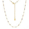 Hot Pink Stainless Steel Link Cable Chain Gold Color Satellite Enamel Beads Necklace for Women Chic Summer Gift - Image 3