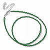 Shiny Crystal Necklaces Simple Small Beads Necklaces Facted Stone Choker Clavicle Chain Women Jewelry Male gifts - Image 36