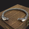 Punk Stainless Steel Viking Dragon Open Bracelets Men Gun Black Norse Runes Cuff Bangles Scandinavian Jewelry Vintage Male Gifts - Image 4
