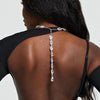 Stonefans Crystal Back Chain Necklace Wedding Accessories Nightclub Jewelry Bling Lady Body Chain for Women Wholesale