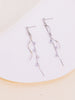 Long Tassel Earrings For Women Rotating Twisted Zircon Dangle Earings Gold Color Jewelry Gifts - Image 6