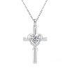 High End Geometric Design Love Cube Zircon Necklace with Removable Round Zircon Jewelry Elegant Daily Accessories - Image 35