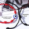 12pcs Couple Evil Eye Red Bracelet Women Men 7 Knot Lucky Handmade Braided String Adjustable Family Friendship Bracelet Jewelry - Image 3