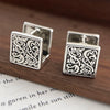 Silver Vintage Earrings For Women Simple Vintage Pattern Earring Jewelry Prevent Allergy Party Accessories Gift - Image 2