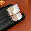Men Women's Wide Cuff Open Bracelet Punk Asymmetric Geometric Bracelets Bangles Statement Gothic Hand Jewelry Gifts - Image 13