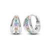 Silver Star Moon Bee Golden Earring For Women Sparkling Zircon Wedding Engagement Jewelry Gift - Image 21