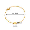 20+5cm Anklets for Women Stainless Steel Shell Starfish Imitation Pearl Leg Bracelets Gold Color Beach Summer Bodychain Jewelry - Image 10