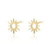 Vintage Stainless Steel Sun Earrings For Women Bohemian Sun Shine Earrings Irregular Fan Shaped Earrings Jewelry Party Gifts - Image 11