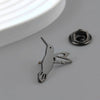 gold-plated stainless steel brooch: cute hummingbird design, lapel pin, gift for friends - Image 3