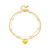 316L Stainless Steel Golden Ocean Series Zircon Pearl Tassel Pendant Anklets Lady Foot Chain Jewelry Gift - Image 48