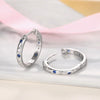 Silver Color Metal Carving Sun and Moon Hoop Earrings for Women Party Engagement Wedding Earrings Jewelry - Image 4