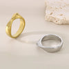 Kalen Mobius Ring Titanjum Steel Rings For Women Niche Light Style Plated Stainless Steel RingParty Gift - Image 3