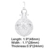 Retro Hollow Without Ball Harmony Ball Chime Bola Necklace Pendant For Pregnancy Copper Gold Plated Wishing Ball - Image 6