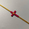 Hand-Woven Macrame Cross Bracelet Adjustable Bohemian Style Jewelry for Women Girls - Image 25