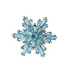 Zircon Snow Brooch Women's Small Pin Rhinestone Jewelry - Image 2