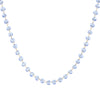 1pc Stainless Steel Necklace Multicolor Round Glass Beaded Chain Necklace For Women Party Club Collar Choker Necklace Jewelry - Image 26