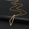 Map Outline Pendant Necklace with 45 cm Stainless Steel Chain - Image 43