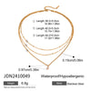 Stainless Steel Flat Snake-Chain Necklace in Multiple Styles - Image 13