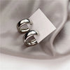 Small Simple Rhinestone Star Ear Buckle Hoop Earrings For Women Punk Cross Moon Sun Star Earring Party Jewelry - Image 7