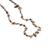 Multicolor Irregular Bead Necklace with Long Strand Design - Image 5