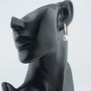 Women Simulated Pearl Jewelry Rose Gold Color Drop Earrings S M L - Image 5