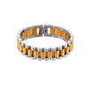 Stainless Steel Gold Plated Detachable Wristbands Bracelets Bangles For Women Men Gold Wrap Bracelets - Image 7