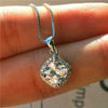 Geometric Cubic Zirconia Pendant Necklace for Women Temperament Female Wedding Neck Accessory Party Jewelry - Image 11