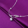 Silver Color Stamp Anklets For Women Foot Leg Chain Link Bracelet Double Layers Beach Accessories Jewelry - Image 67