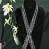 European and American Rhinestone Tie Chains Ladies' Tie Necklace Wedding Dress Accessories and Tie - Image 3
