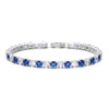 charms colors Silver Bracelets Zirconia Women accessories Wedding Jewelry 4mm width Holiday gifts - Image 6