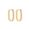 Unisex Stainless Steel Rectangular Hoop Earrings for Men Women Punk Rock Triangle Huggie Earrings Piercing Jewelry Gifts - Image 12