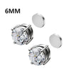 1Pair Couple Zircon Star Magnet Ear Clip Stud Earrings for Men Women Without Ear Holes Clip Earrings Party Accessories Jewelry - Image 7