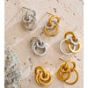 Stainless Steel Multi Circle Round Drop Earrings Daily Recommend Attractive Women Jewelry Gift - Image 2