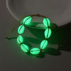 Luminous Acrylic Conch Beaded Anklets For Women Men Rope Chains Weaving Adjustable Ankle Bracelet Beach Jewelry Foot Accessories - Image 3