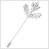 Simple Ginkgo Leaf Brooches for Women Accessories Suit Decoration Plant Brooch Men Badge Long Lapel Pins Friendship Gift - Image 9