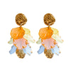 Fairy Stainless Steel Resin Flower Petal Drop Sweet Earrings for Women Spring Summer Style Handmade Jewelry - Image 8