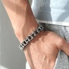 Stainless Steel Biker Chain Bracelet Mens Bracelet Link Chain Motorcycle Bicycle Style Bracelets Punk Bangles Jewelry - Image 2