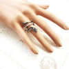 Tropical Mystic Snake Ring,Europe Style Good Myth Jungle Jewerly For Women Bohemia Gift - Image 5