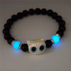 Cute Cartoon Big Eye Cat Luminous Bracelets Glow In The Dark Fluorescence Pendant Bracelet For Women Couple Friendship Jewelry - Image 3